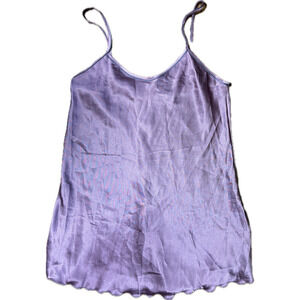 St. Bernard nightwear silky sleeveless nighty top mini dress lilac purple 16